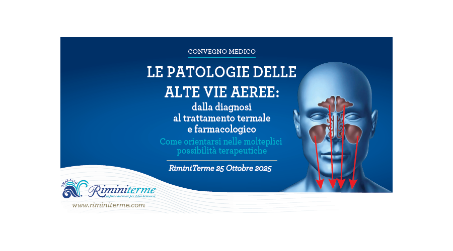 Clicca per accedere all'articolo Le patologie delle alte vie aeree: dalla diagnosi al trattamento termale e farmacologico - 25 ottobre 2025